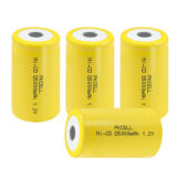 Rechargeable battery Pkcell NiCd, D, 5000mAh