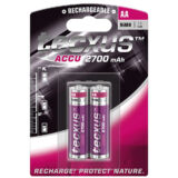 Rechargeable battery Tecxus NiMH, AA, 2700mAh, Blister х 2