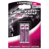 Rechargeable battery Tecxus NiMH, AAA, 600mAh, Blister х 2