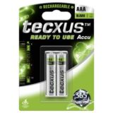 Rechargeable battery Tecxus NiMH, AAA, 800mAh, Blister х 2