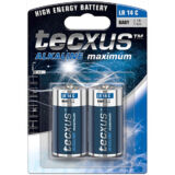 Battery 1.5V, Tecxus LR14/C, Blister х 2