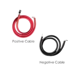 Pytes External power cable for Pi LV, Positive & Negative Kit